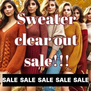 Live Show -Sweater ClearOut.